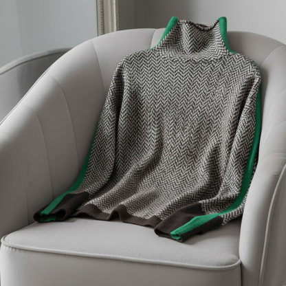 NEREA - Maglione donna a collo alto