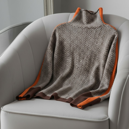 NEREA - Maglione donna a collo alto